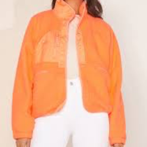 - Free People FP Movement Hit The Slopes Fleece Jack - Picture 1 of 9